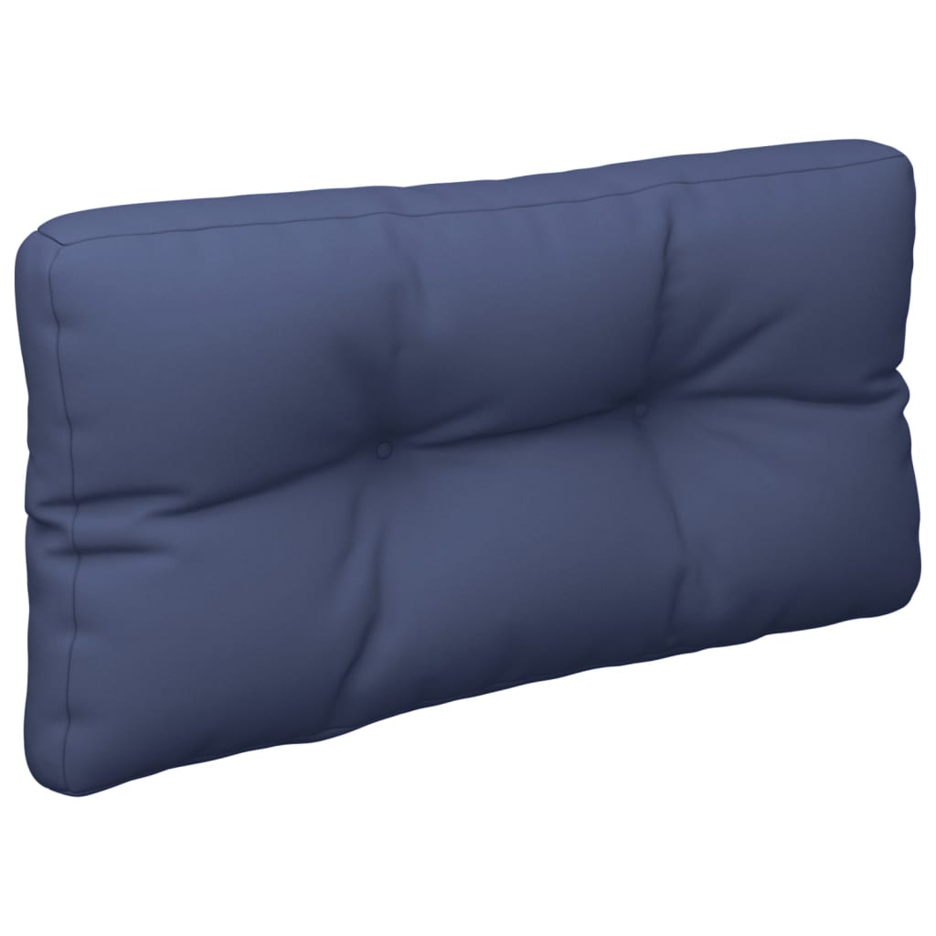 Vidaxl pallpute 120x40x12 cm Stoff Marine Blue