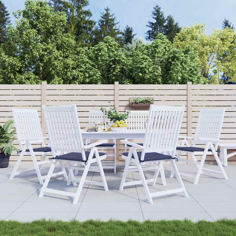 VidaXL Palettenkissen 6 Stück 50x50x4 cm Oxford-Stoff Marineblau