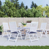 VidaXL Palettenkissen 6 Stück 50x50x4 cm Oxford-Stoff Marineblau