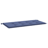 Vidaxl Garden Bench polštář 100x50x3 cm Oxford Fabric Marine Blue