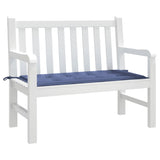 Vidaxl Garden Bench polštář 100x50x3 cm Oxford Fabric Marine Blue