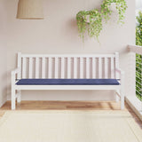 Vidaxl Garden Bench Pushion 180x50x3 cm Oxford Fabric Marine Blue