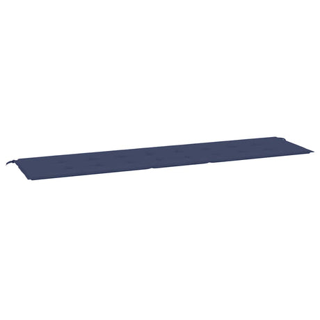 Vidaxx Gartenbankauflage 200x50x4 cm Oxford-Stoff Marineblau