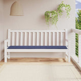 Vidaxx Gartenbankauflage 200x50x4 cm Oxford-Stoff Marineblau