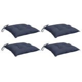 Vidaxx Stuhlkissen 4 Stück 50x50x7 cm Oxford-Stoff Marineblau