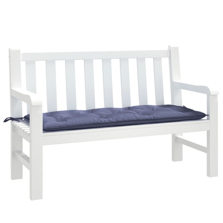 Vidaxx Gartenbankauflage 120x50x7 cm Oxford-Stoff Marineblau