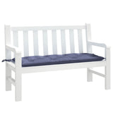 Vidaxl Garden Bench Cushion 120x50x7 cm Oxford Fabric Marine Blue