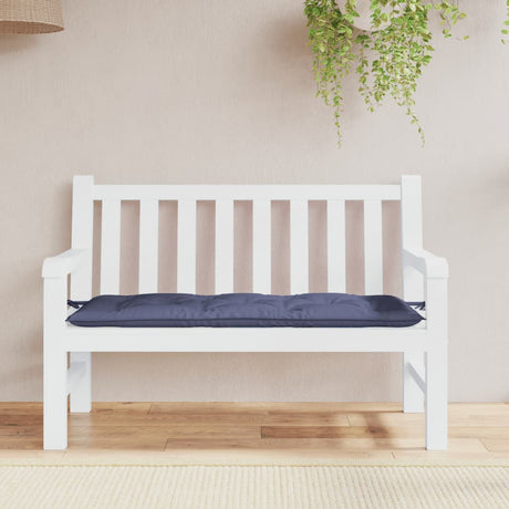 Vidaxx Gartenbankauflage 120x50x7 cm Oxford-Stoff Marineblau