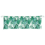 Vidaxx Gartenbankauflage 150x50x7 cm Oxford-Stoff Blattmuster