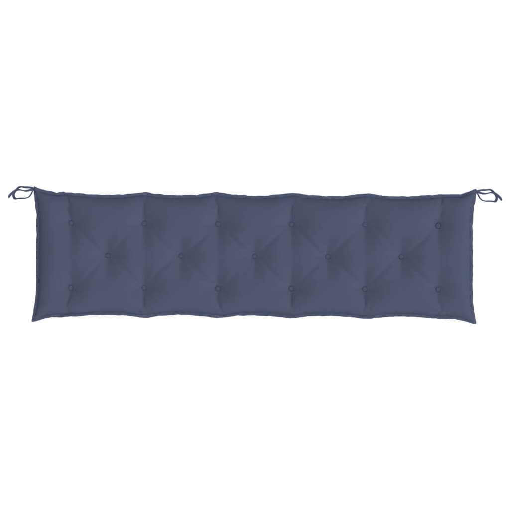 Vidaxl Garden Bench Poduszka 180x50x7 CM Oxford Fabric Blue