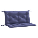 Vidaxx Gartenbankauflagen 2 Stück 100x50x7 cm Oxford-Stoff Marineblau