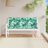 Vidaxl Garden Bench Puder 2 St 150x50x7 cm Oxford Stofbladmønster