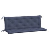 Vidaxx Gartenbankauflagen 2 Stück 150x50x7 cm Oxford-Stoff Marineblau