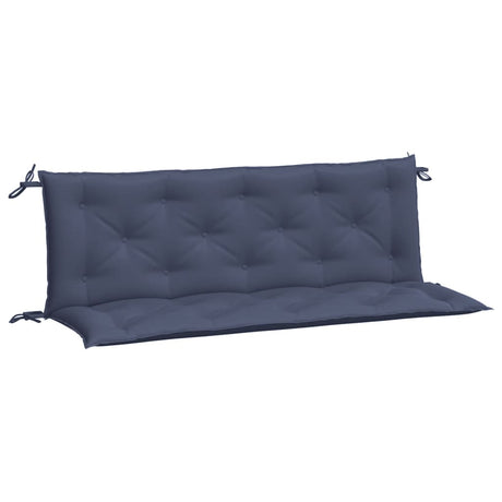 Vidaxx Gartenbankauflagen 2 Stück 150x50x7 cm Oxford-Stoff Marineblau