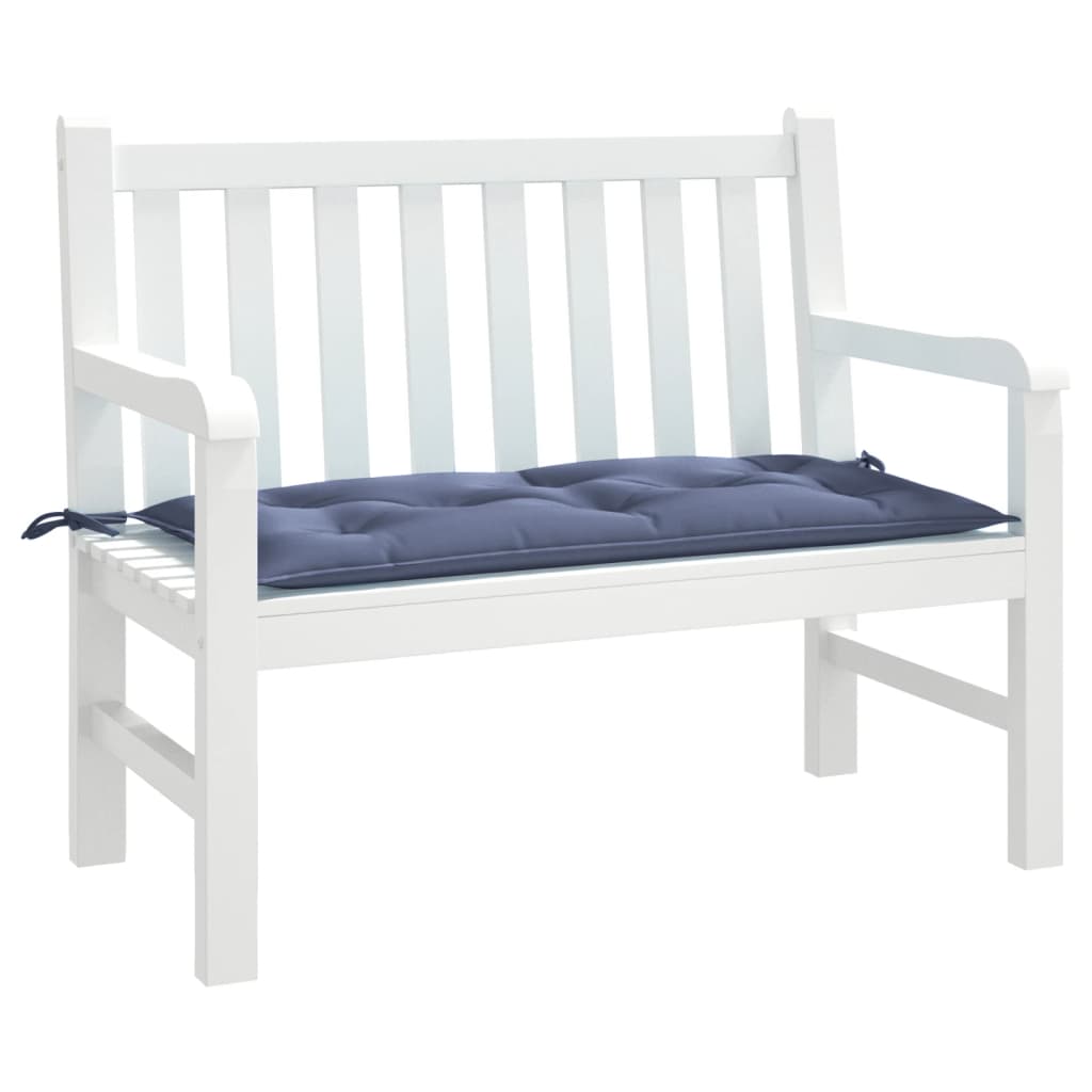 Vidaxx Gartenbankauflage 110x50x7 cm Oxford-Stoff Marineblau
