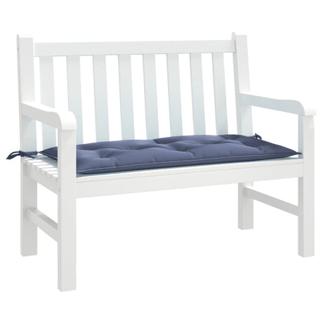 Vidaxx Gartenbankauflage 110x50x7 cm Oxford-Stoff Marineblau
