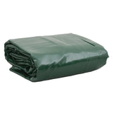 Vidaxl Dispositive Sail 650 g m² 4x4 m verde