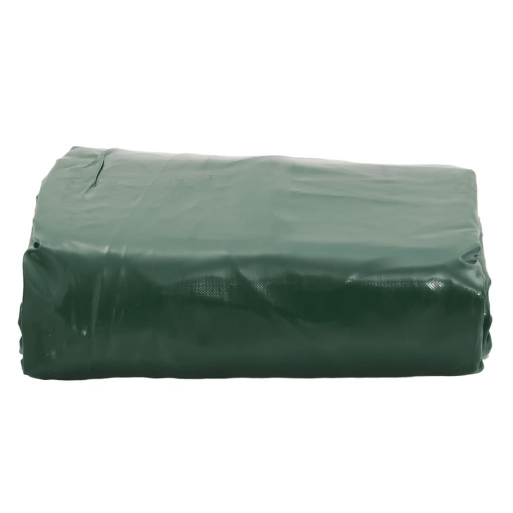 Vidaxl dekzeil 650 g m² 1,5x6 m groen