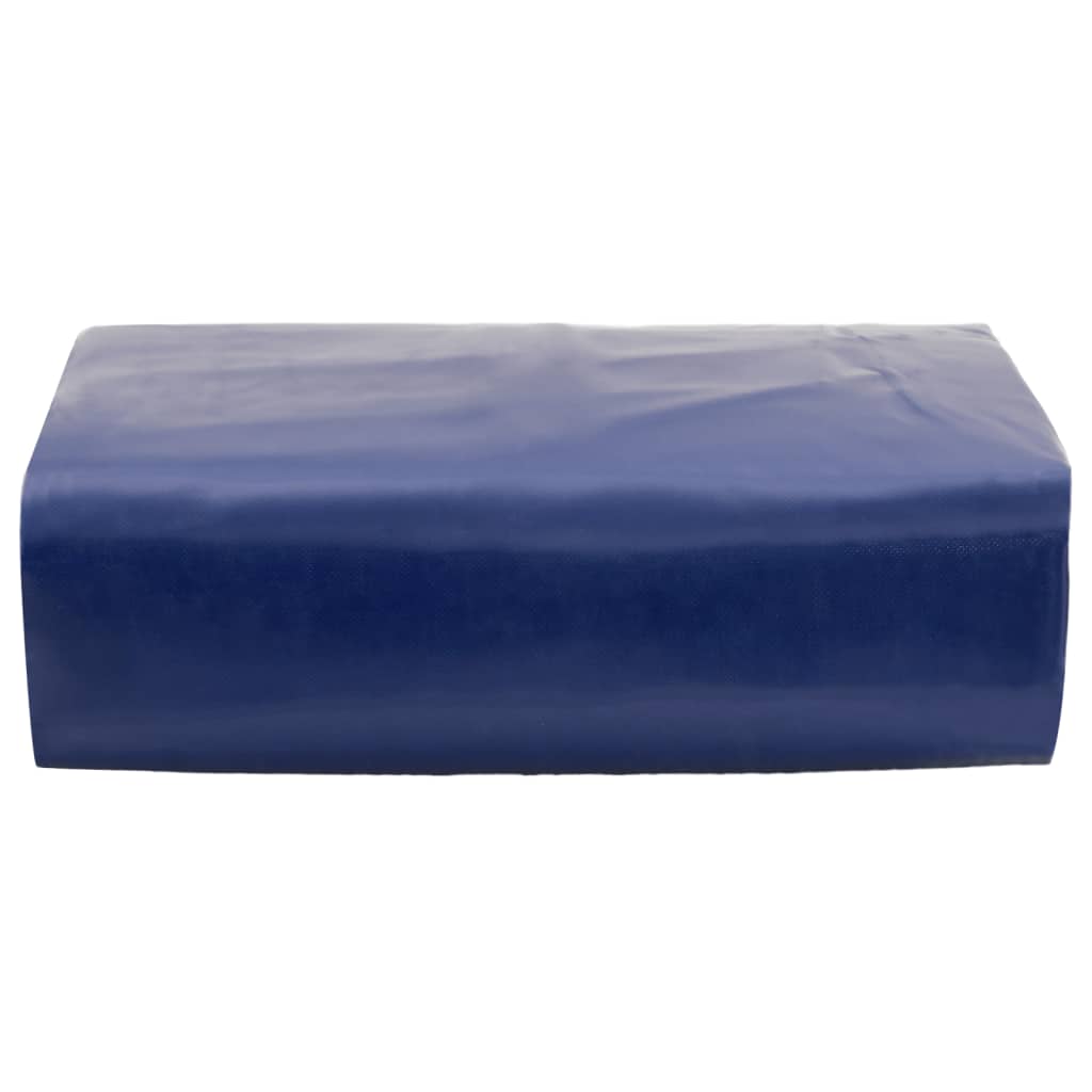 Vidaxl dekzeil 650 g m² 3x5 m blauw