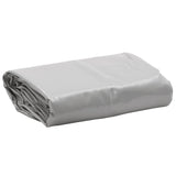 Dispositivo Vidaxl 650 g m² Ø 2.4 m gris