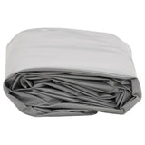 Vidaxl-Plane 650 g m² ø 2,6 m grau