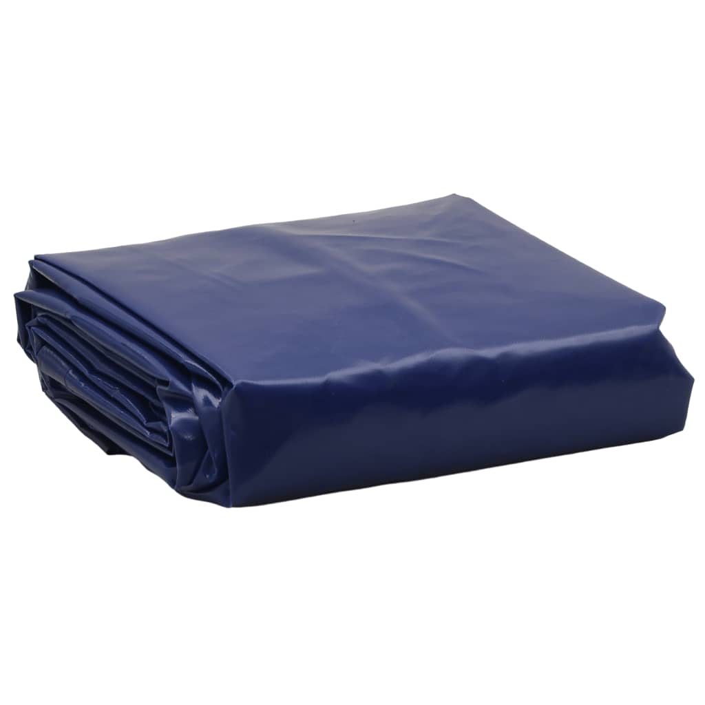 Vidaxl Plane 650 g m² ø 3 m blau