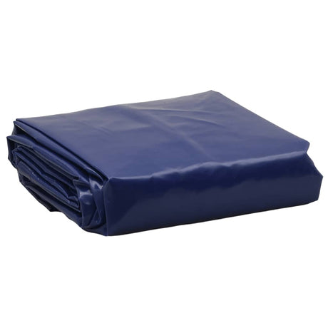Vidaxl Plane 650 g m² ø 3 m blau