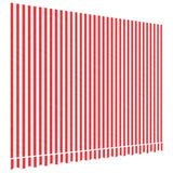 VidaXL Replacement cloth for Luifel Striped 3.5x2.5 m Red and White