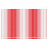 VidaXL Ersatztuch für Markise gestreift 5x3 m rot-weiß