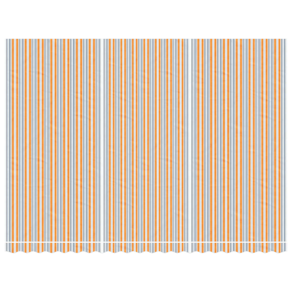 Vidaxl Ersatzstoff fir den Luifel gestreift 5x3,5 m multicolour