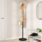 VidaXL Garderobenständer 172 cm pulverbeschichtetes Eisen schwarz