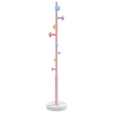 VidaXL Garderobenständer 172 cm pulverbeschichtetes Eisen rosa