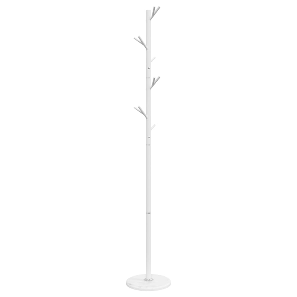 VidaXL Coat rack 175 cm powder -coated iron white