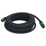 Vidaxx Tropfschlauch 0,6'' 10 m Gummi schwarz