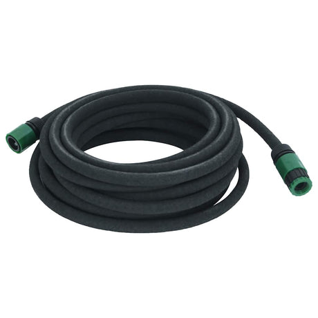 Vidaxx Tropfschlauch 0,6'' 10 m Gummi schwarz
