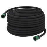Vidaxx Tropfschlauch 0,6'' 50 m Gummi schwarz