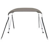 VidaXL Bimini-Top 2 Bögen 180x130x110 cm grau