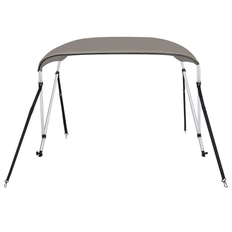 VidaXL Bimini-Top 2 Bögen 180x150x110 cm grau