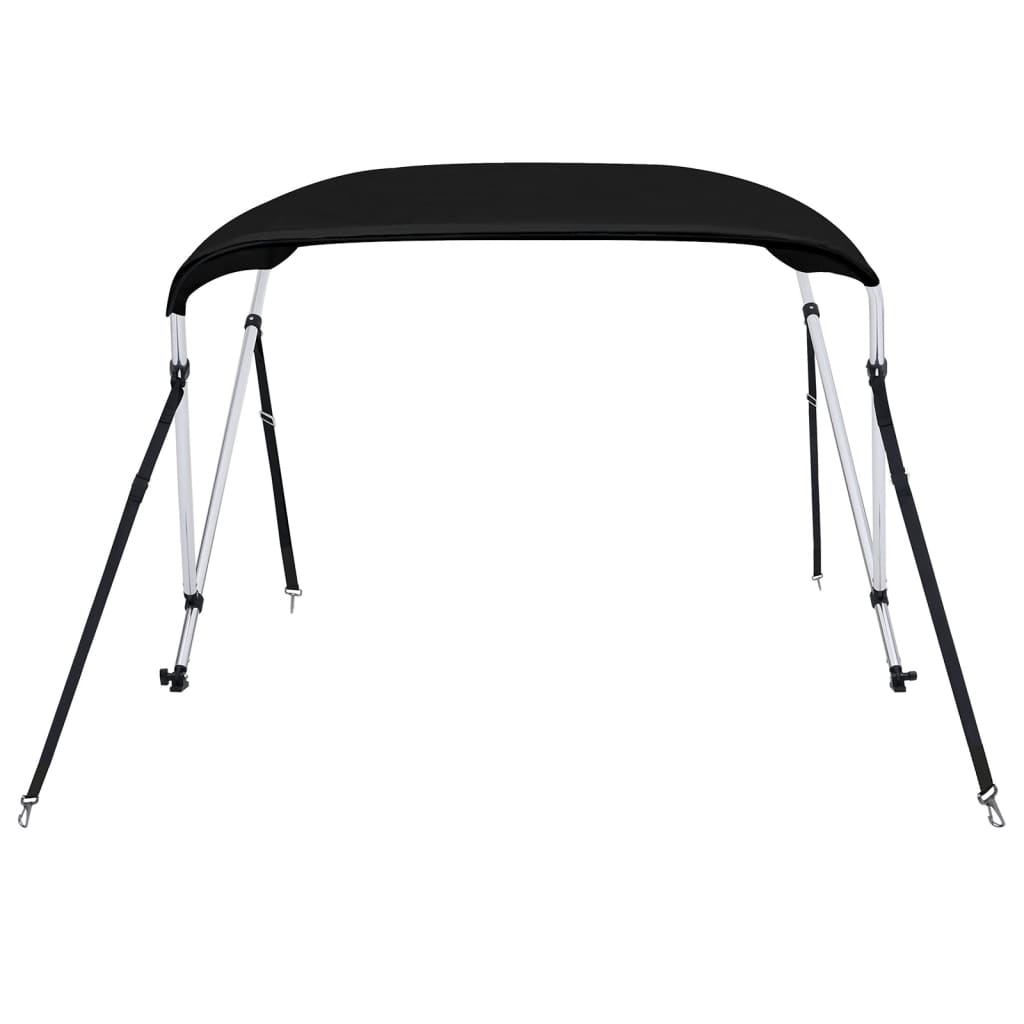 VidaXL Bimini-Top 2 Bögen 150x120x110 cm schwarz