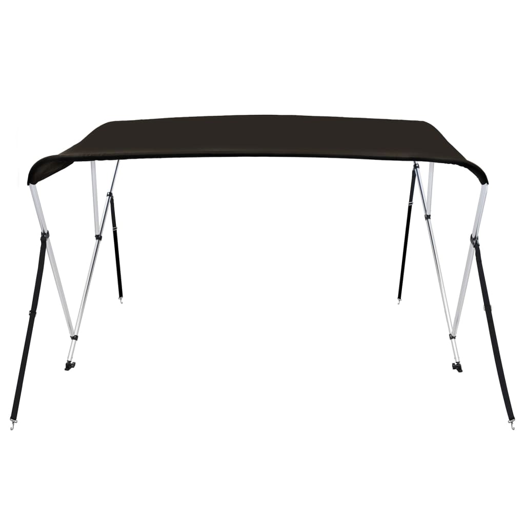 Vidaxl Biminitop 3 arches 183x140x137 cm black