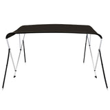 VidaXL Bimini-Top 3 Bögen 183x180x137 cm schwarz