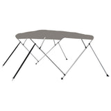 VidaXL Bimini-Top 4 Bögen 243x196x137 cm grau
