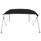 VidaXL Bimini-Top 4 Bögen 243x196x137 cm schwarz