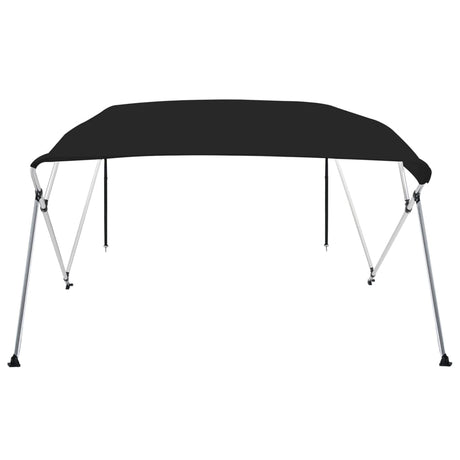 VidaXL Bimini-Top 4 Bögen 243x196x137 cm schwarz