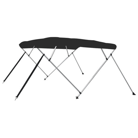 VidaXL Bimini-Top 4 Bögen 243x210x137 cm schwarz
