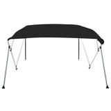 VidaXL Bimini-Top 4 Bögen 243x210x137 cm schwarz