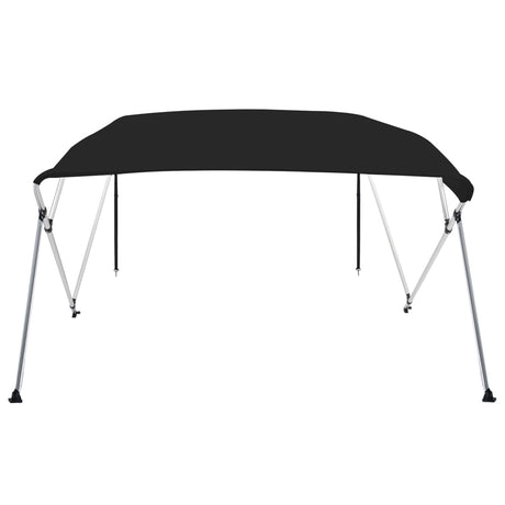 VidaXL Bimini-Top 4 Bögen 243x210x137 cm schwarz