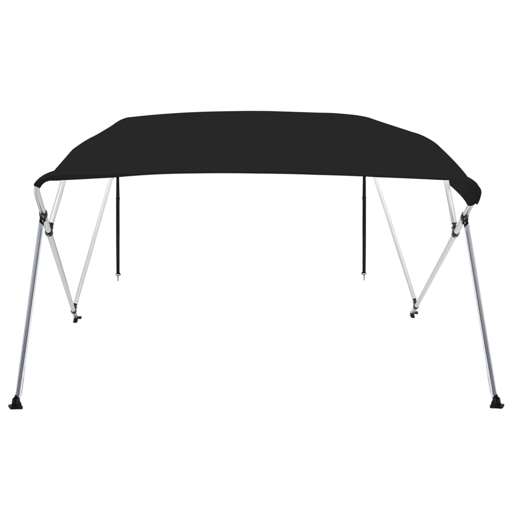 VidaXL Bimini-Top 4 Bögen 243x244x137 cm schwarz