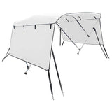 Vidaxx Bimini-Top 3 Bögen mit Seitenwänden 183x(137-152)x137 cm