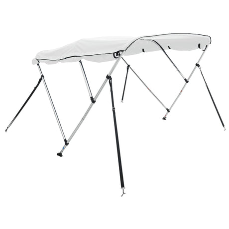 VidaXL Bimini-Top 3 Bögen mit Seitenwänden 183x(154-167)x137 cm